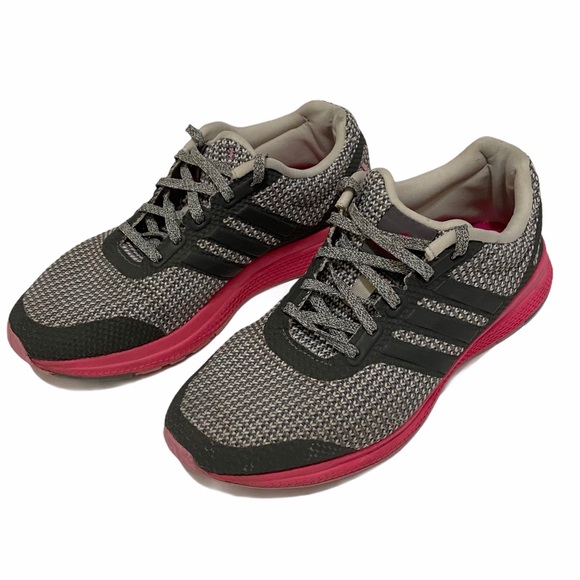 Adidas Mana Bounce Knit Trainers Running Sneaker 7.5 - Picture 2 of 11